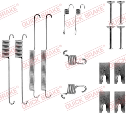 Accessory Kit, brake shoes